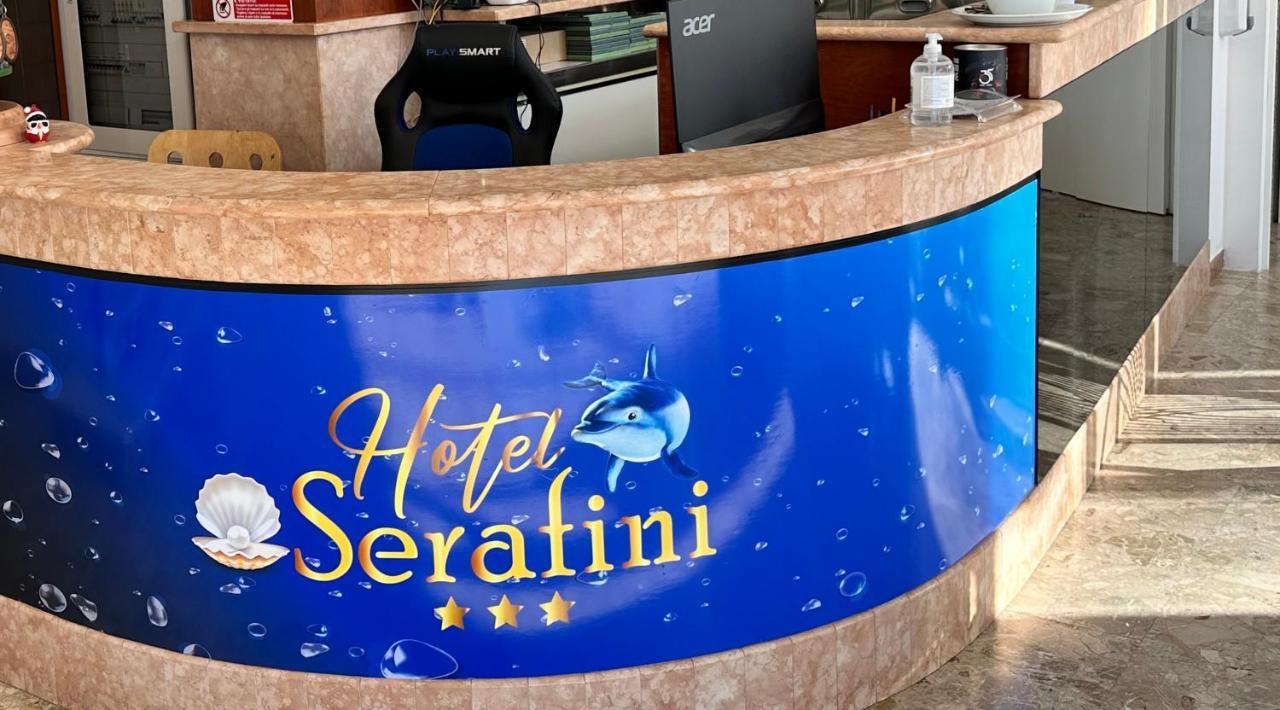 Albergo B&B Serafini Римини Экстерьер фото